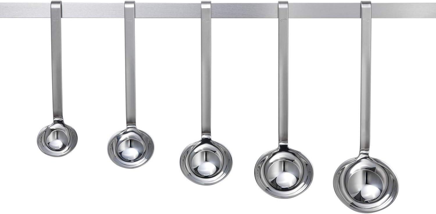 image:imageRosle 10009 Stainless Steel Hooked Handle Ladle with Pouring Rim Serving SpoonPouring