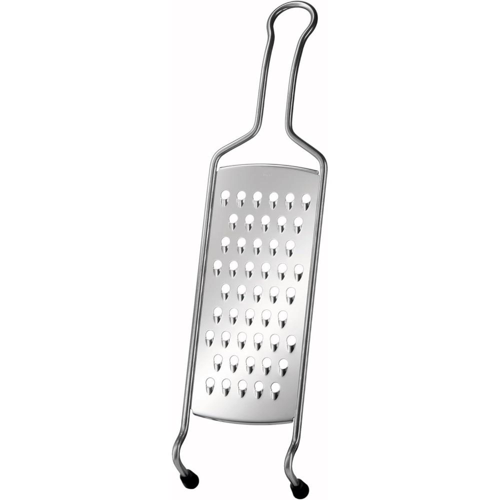 image:imageRosle 95021 Stainless Steel Wire Handle Hand Held Medium Grater 165 InchCoarse with foot
