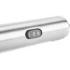 Rosle 12961 Stainless Steel Dual Speed Electric Liquid Frother Whisk with Round Handle 10.5 in, Silver