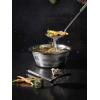 Rosle 95681 Stainless Steel Wire Kitchen Skimmer Ladle with Round Handle(Perforated)