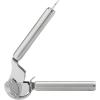 Rösle 12895 Stainless Steel Garlic & Ginger Press with Scraper for Effortless Mincing with Easy Cleanup, 13-inch(Garlic Press with Scraper)