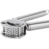 Rösle 12895 Stainless Steel Garlic & Ginger Press with Scraper for Effortless Mincing with Easy Cleanup, 13-inch(Garlic Press with Scraper)