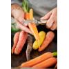Rösle Stainless Steel 1.5-inch Wide Crosswise Swivel Peeler(Left-Handed Swivel Peeler)