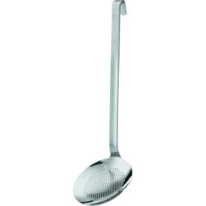 Rosle 95681 Stainless Steel Wire Kitchen Skimmer Ladle with Round Handle(Fine Perforated)