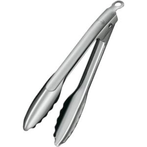 Rösle 12915 Stainless Steel One-Handed Lock & Release Tongs 9 in(16 Inch)