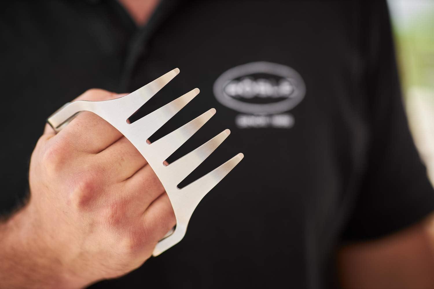 image:imageRSLE Pull Pork Forks for Carving Cooked Meat 1810 Stainless Steel Dishwasher SafeStainless Steel Pulled Pork Forks