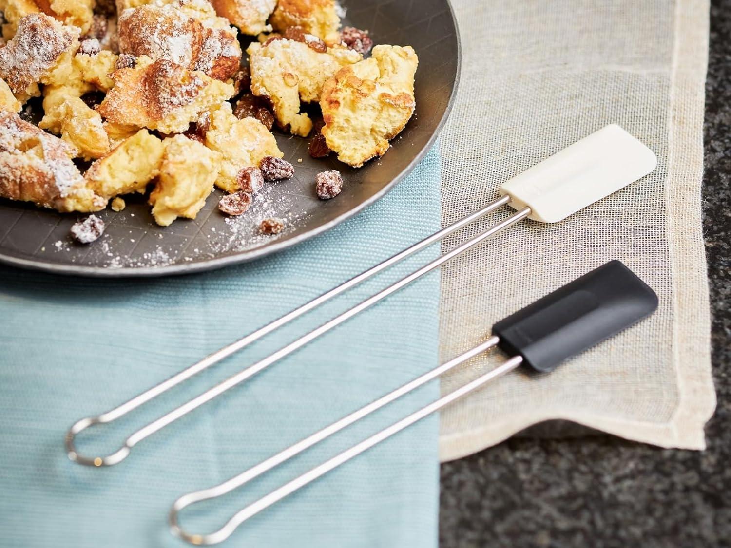 image:imageRosle Stainless Steel amp Silicone Flexible Spatula 8inchWhite