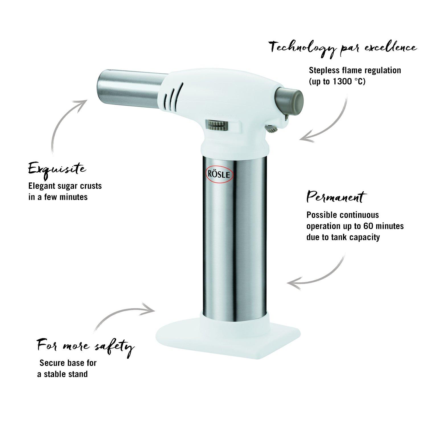 image:imageRsle 12844 Crme Brulee ButanePropane Adjustable Kitchen Cooking Torch 65 in