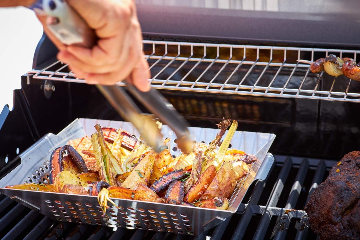 image:imageRsle 25080 Grill Basket Stainless SteelVegetable Grill Basket