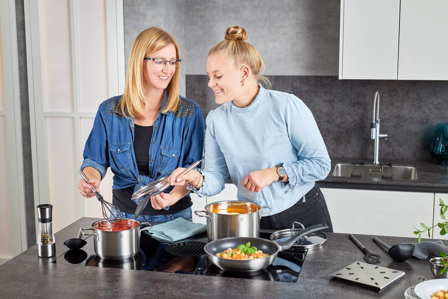 image:imageRsle Basics Line Frying Pan with ProPlex NonStick Coating 95inch95 in