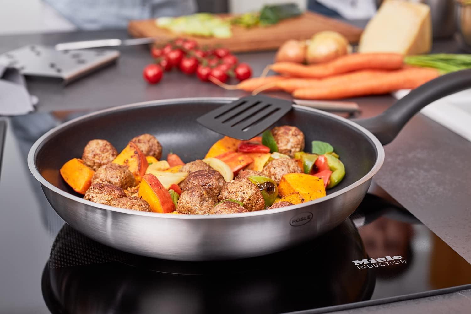 image:imageRsle Basics Line Frying Pan with ProPlex NonStick Coating 95inch95 in