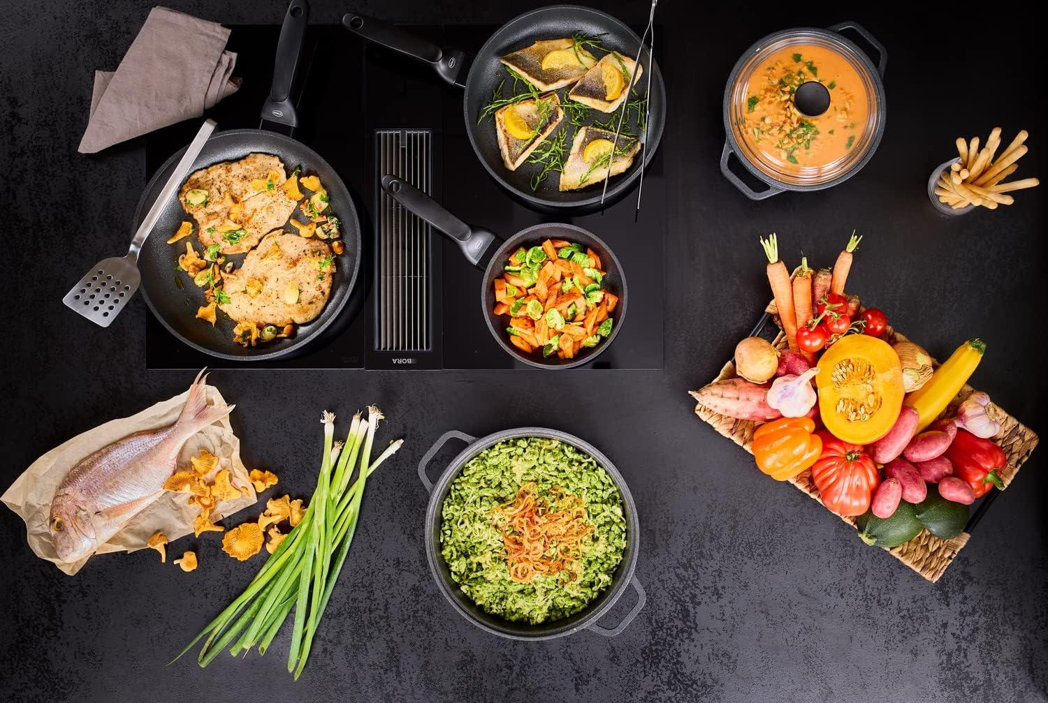 image:imageRsle Cadini Serving Pan Cast Aluminum Pan with ProResist NonStick Coating 11 in8 in