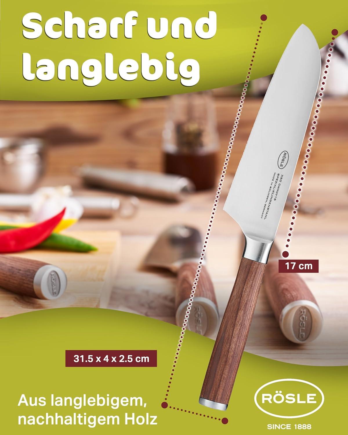 image:imageRsle Masterclass Knife Collection Santoku Knife 86inch Blade