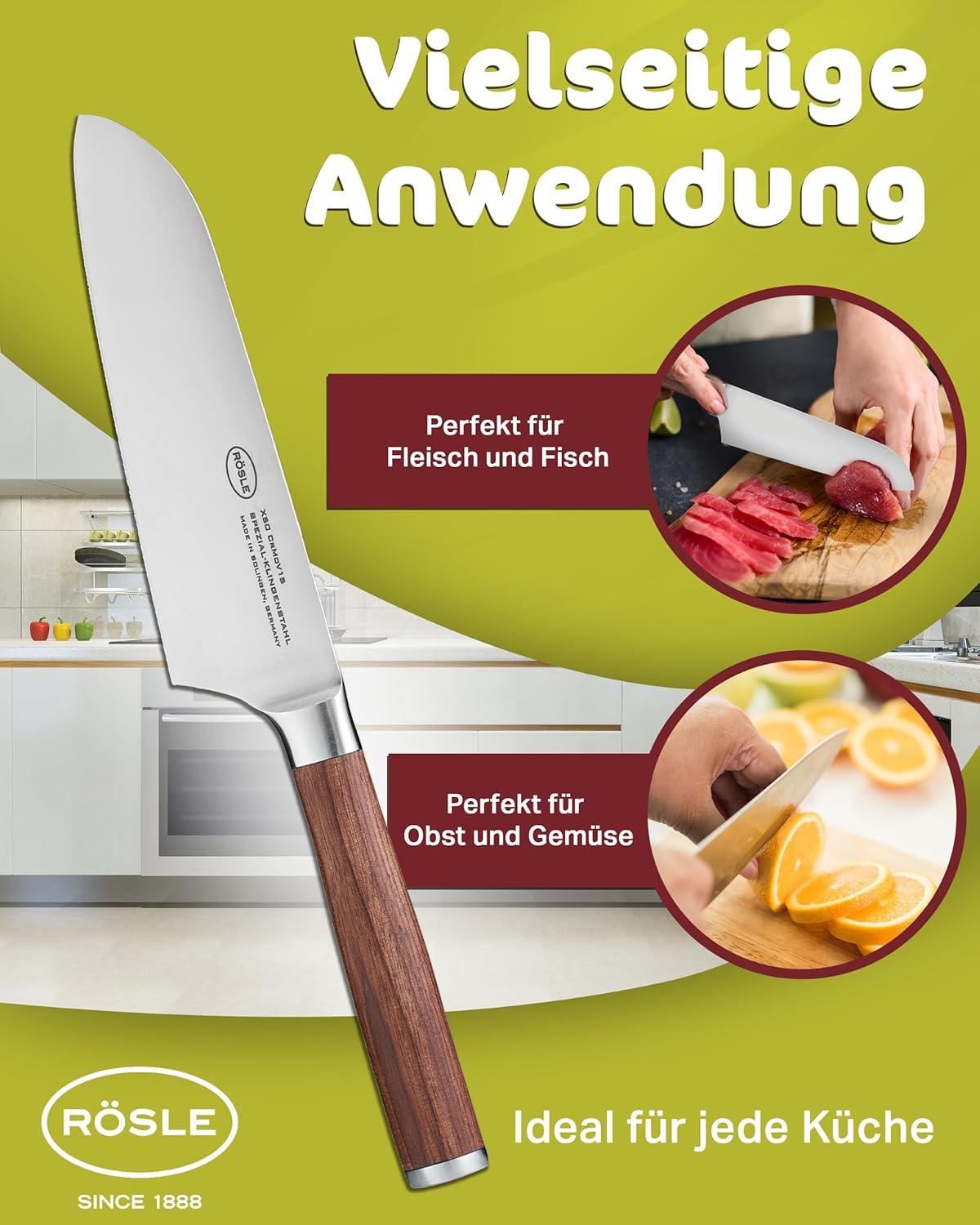 image:imageRsle Masterclass Knife Collection Santoku Knife 86inch Blade