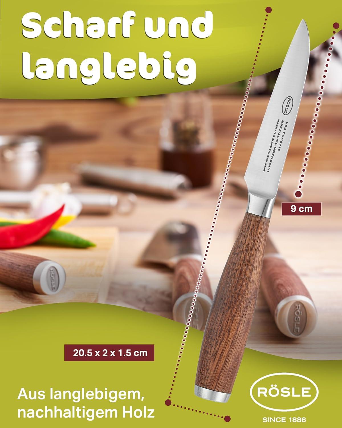 image:imageRsle Masterclass Knife Collection Vegetable Knife 35inch Blade