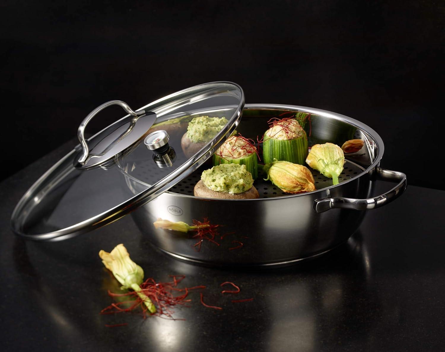 image:imageRsle Stainless Steel Elegance Collection 11 Frying Pan StainlessStainless