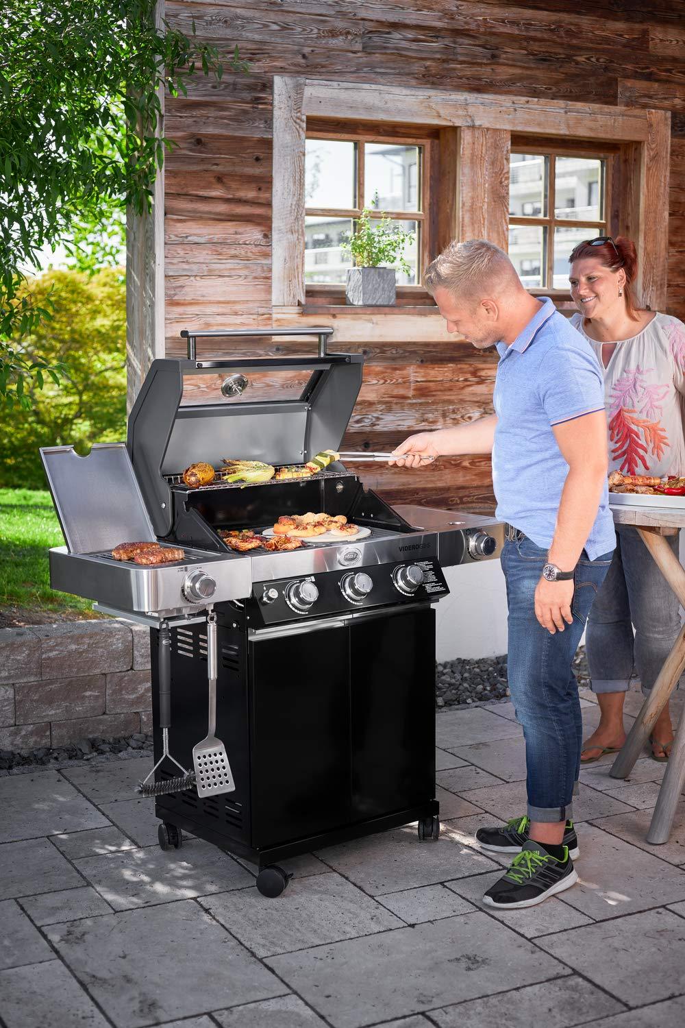 image:imageRsle Stainless Steel Perforated Barbeque Spatula Matte Handle 18inchPerforated Barbeque Turner Matte Handle 18 inch