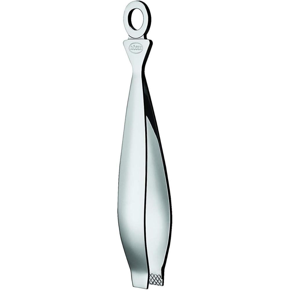 image:imageRosle 12986 Stainless Steel Fine Tipped with Silicone NeedleNose Pliers Cooking Tongs59 inches