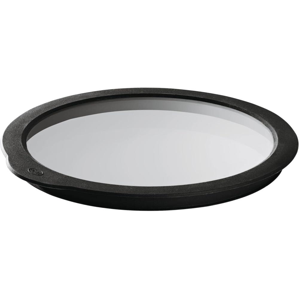 image:imageRosle Fresh Lid Made of Glass Silicone Rim for the Kitchen Diameter 28 cm