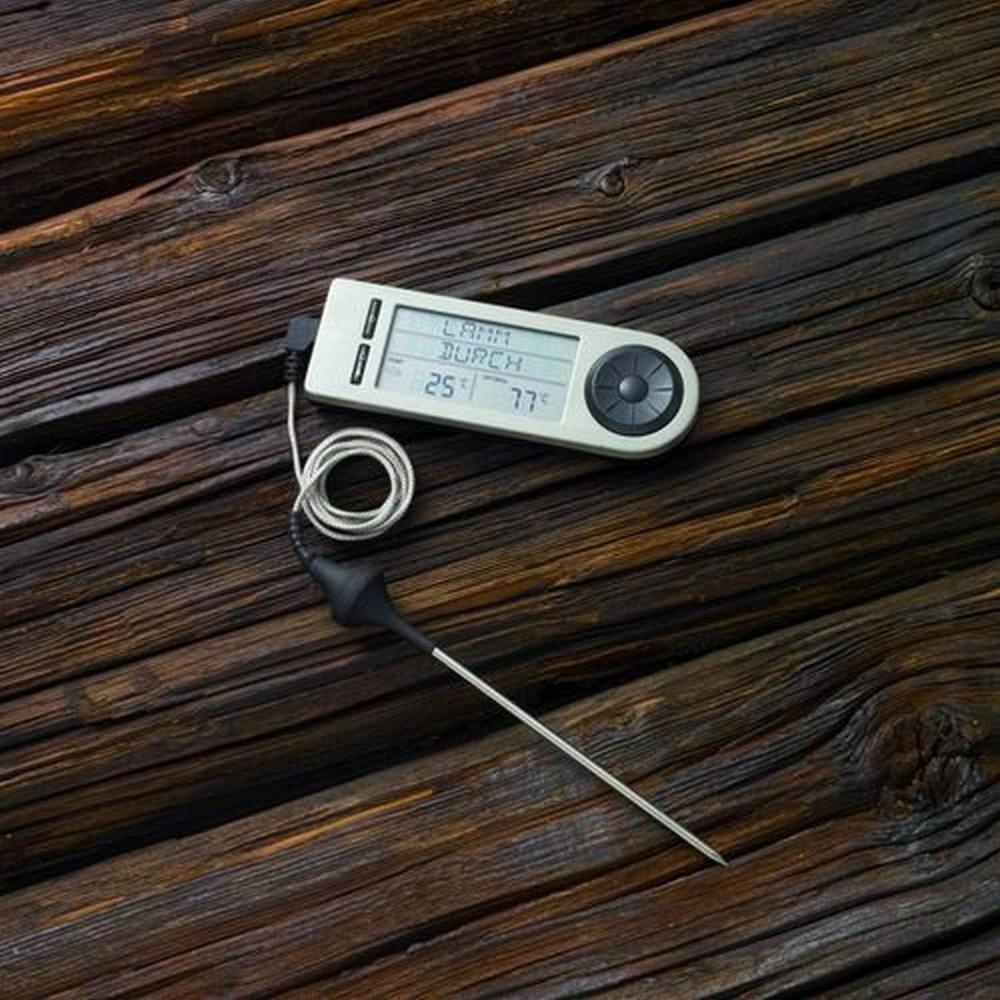 image:imageRosle Stainless Steel Digital Thermometer with Magnetic Back 39 Cable
