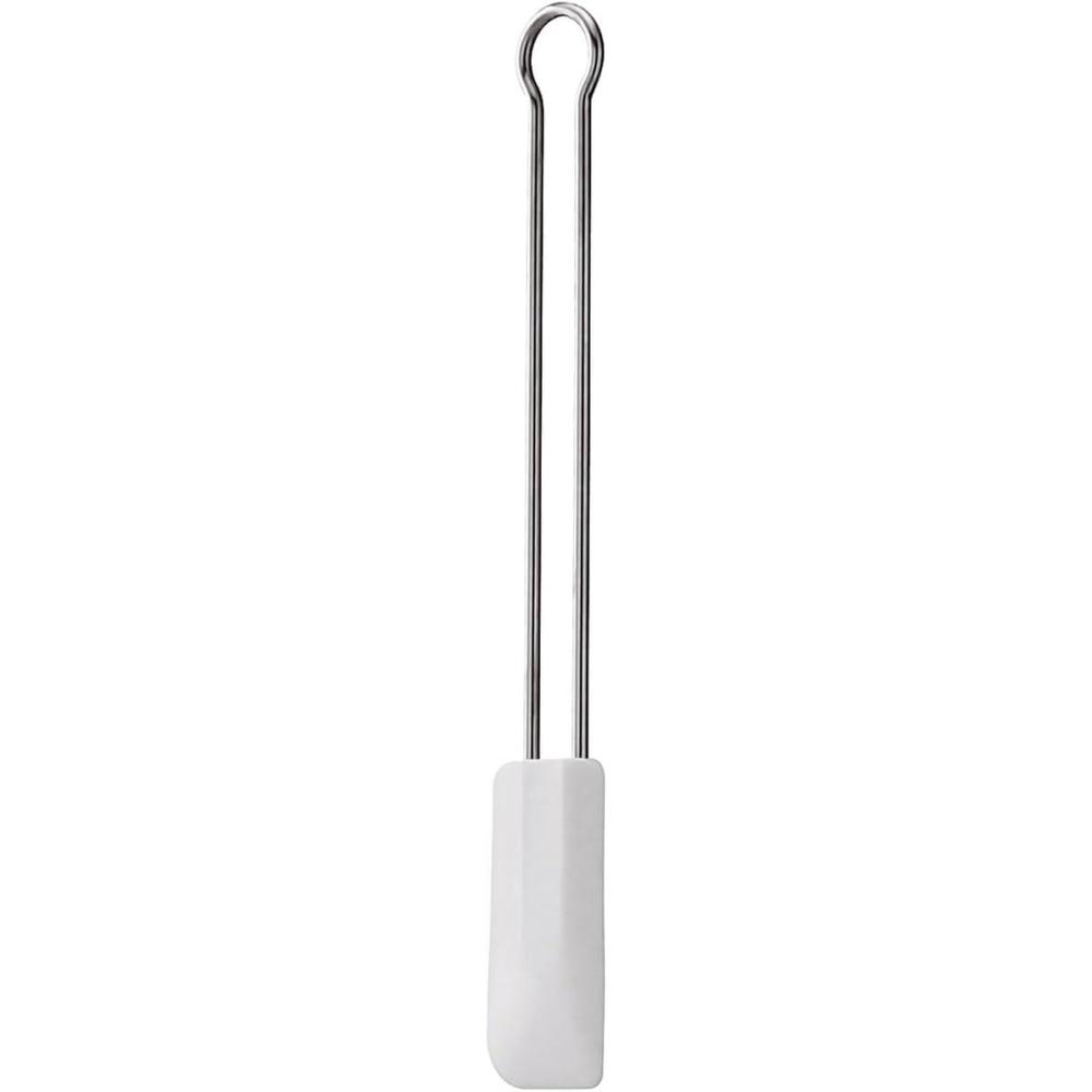 image:imageRsle 12436 Stainless Steel amp Silicone Hard amp Soft Flexible Spatula 10Inch BlackWhite