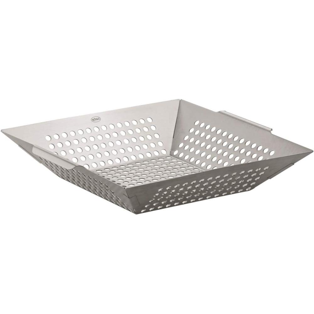 image:imageRsle 25080 Grill Basket Stainless SteelVegetable Grill Basket