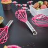 Pink Charity Whisk- SS with Silicon wire(Single)