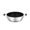 RÖSLE Silence Pro Aroma Steamer, Stainless Steel, 28 cm, Silver/Black