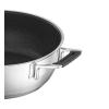 RÖSLE Silence Pro Aroma Steamer, Stainless Steel, 28 cm, Silver/Black