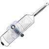 RÖSLE Supercut Slicer, V-Shaped Mandolin Slicer, 18/10 Stainless Steel Kitchen Utensil with 5 Cutting Thicknesses, Silicone Foot and Protective Cover for Vegetables or Fruits – 46cm(Supercut Slicer)