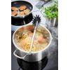 Rosle 13723 Basics Line Stainless Steel High Casserole 4.1 Quart Stock Pot with Glass Lid, 9.5in(High Casserole Pot w/ Glass Lid – 9.5 in.)