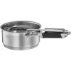 Rosle 91960 Silence Pro Stainless Steel Saucepan with Insulated Handle 16 cm / 6.3 in, Cookware, Silver(1.5 Quarts)