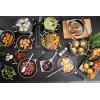 Rosle 91975 Silence Pro Stainless Steel Frying Pan with Insulated Handle 28 cm / 11 in, Silver