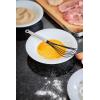 Rosle 95656 Stainless Steel & Silicone Flat Egg Beater Whisk 10.4 Inch, Silver