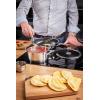 Rosle Rosle Stainless Steel & Silicone Flexible Spatula, 12-Inch, Black