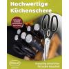 Rosle Scissors, for the Kitchen, for Cooking, Stainless Steel Blade, 22 cm, 96290(Kitchen Shears)