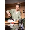 Rosle Stainless Steel Angled Palette, 9.8-inch, Silver