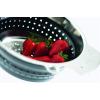 Rosle Stainless Steel Collapsible Colander, 10-inch, Black(Black)