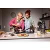 Rosle Stainless Steel & Silicone Flexible Spatula, 10.25-Inch, Black(Black)