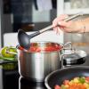 Rösle Basics Line Slotted Turner Spatula with 13.5 in. Stainless Steel Handle(Sauce Ladle)