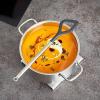 Rösle Basics Line Slotted Turner Spatula with 13.5 in. Stainless Steel Handle(Sauce Spoon)