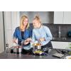 Rösle Basics Line Slotted Turner Spatula with 13.5 in. Stainless Steel Handle(Skimmer Spoon)