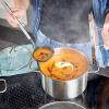 Rösle Basics Line Slotted Turner Spatula with 13.5 in. Stainless Steel Handle(Soup Ladle)