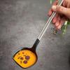 Rösle Basics Line Slotted Turner Spatula with 13.5 in. Stainless Steel Handle(Soup Ladle)