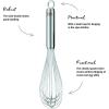 Rösle Stainless Steel Balloon Egg Whisk, 14 Wire, 12.6-inch