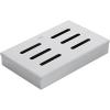 RÖSLE Smoking Set of 5, Smoking Box, 18/10 Stainless Steel, 4 Types of Smoking Chips, for Smokers, Charcoal and Gas Grills(Smoker Box)