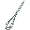Rosle 95656 Stainless Steel & Silicone Flat Egg Beater Whisk 10.4 Inch, Silver