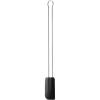 Rosle Stainless Steel & Silicone Flexible Spatula, 10.25-Inch, Black(Black)