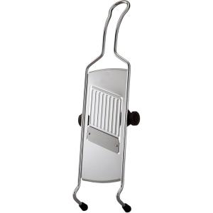 Rosle 95028 Stainless Steel Adjustable Gourmet Food Slicer Hand-Held Mandoline With Hand Guard(Mandoline)