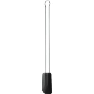 Rosle Stainless Steel & Silicone Flexible Spatula, 10.25-Inch, Black(Black)